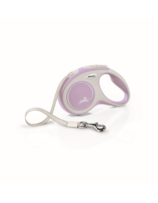 Flexi Comfort Retractable Tape Dog Leash Pink 16 Ft, Small