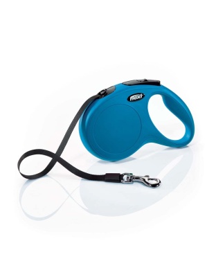 Flexi Flexi Classic Nylon Cord Dog Leash Blue 1ea/16 ft, MD, Up To 55 lb