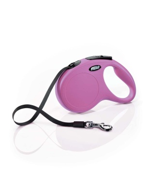 Flexi Flexi Classic Nylon Cord Dog Leash Pink 1ea/16 ft, MD, Up To 55 lb
