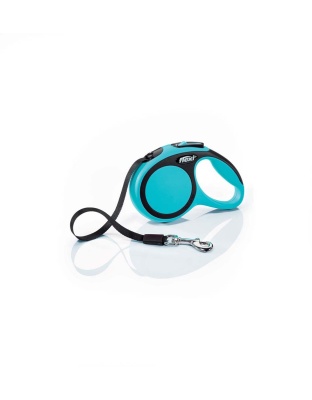 Flexi New Comfort Retractable Tape Dog Leash Blue 1ea/10 ft, XS, Up To 26 lb