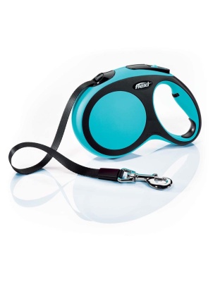 Flexi New Comfort Retractable Tape Dog Leash Blue 1ea/16 ft, LG, Up To 132 lb