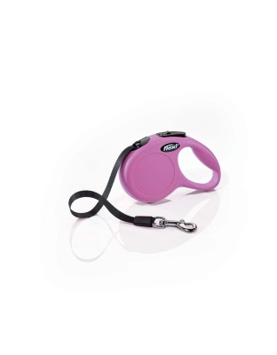 Flexi Flexi Classic Nylon Cord Dog Leash Pink 1ea/10 ft, XS, Up To 26 lb