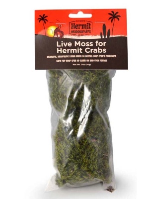 Fluker's Hermit Crab Live Moss Green 1ea/0.5 oz