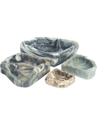 Fluker's Non-porous Food and Water Corner Bowl Multi-Color 1ea/6 in, MD