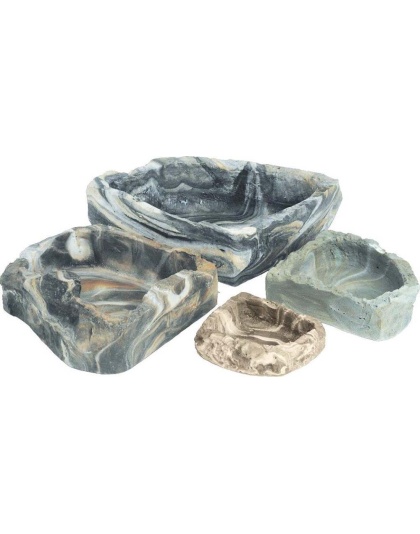 Fluker's Non-porous Food and Water Corner Bowl Multi-Color 1ea/6 in, MD