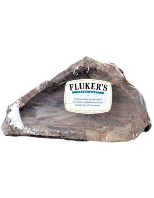 Fluker's Repta-Bowl Non-porous Food and Water Bowl Multi-Color 1ea/9 in, LG