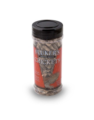 Fluker's Freeze Dried Crickets Reptile Food 1ea/1.2 oz