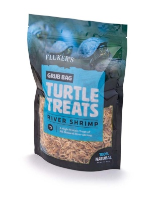 Fluker's Grub Bag Turtle Treat River Shrimp Dry Food 1ea/6 oz