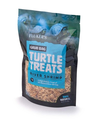 Fluker's Grub Bag Turtle Treat River Shrimp Dry Food 1ea/6 oz