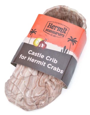 Fluker's Hermit Crab Castle Crib Multi-Color 1ea/One Size