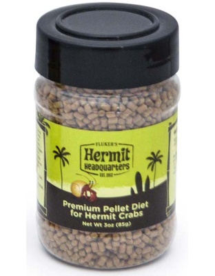 Fluker's Hermit Crab Premium Pellet Diet Dry Food 1ea/3 oz