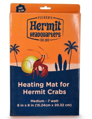Fluker's Hermit Crab Heat Mat 1ea/6In X 8 in, MD