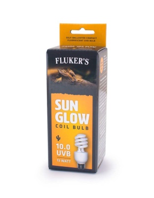 Fluker's Sun Glow 10.0 UVB Desert Coil Bulb White 1ea/13 W
