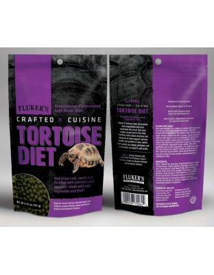Fluker's Crafted Cuisine Tortoise Diet Dry Food 1ea/6.75 oz