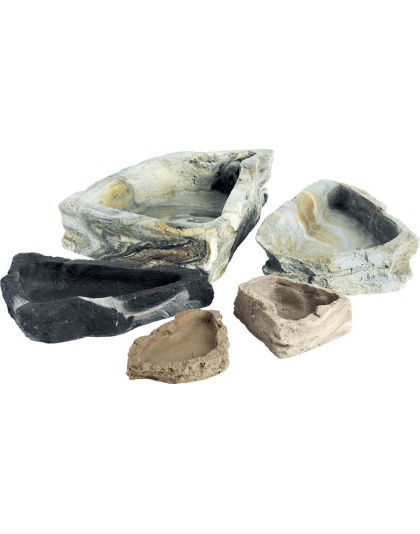 Fluker's Repta-Bowl Non-porous Food and Water Bowl Multi-Color 1ea/3 in, XS
