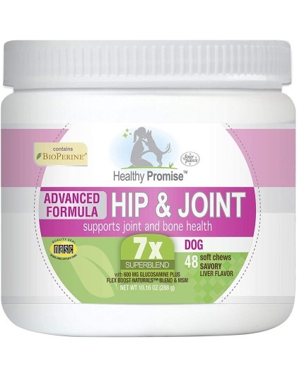 Four Paws Healthy Promise Advanced Formula Hip & Joint Supplement for Dogs Soft Chews Hip & Joint 1ea/48 ct