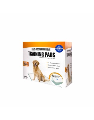 Four Paws No Worries 12-Hour Dog Training Pads 100 Count 1ea/22 inx22 in