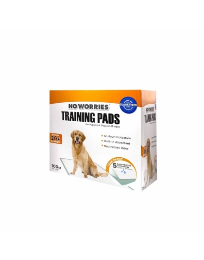 Four Paws No Worries 12-Hour Dog Training Pads 100 Count 1ea/22 inx22 in