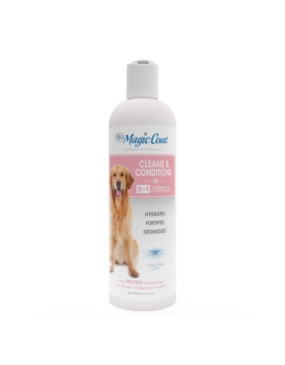 Four Paws Magic Coat Cleans & Conditions Dog 2 in 1 Shampoo and Conditioner Dog 2 in 1 Shampoo & Conditioner, 1ea/16oz.