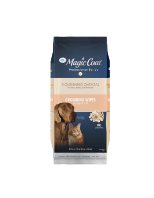 Four Paws Magic Coat Professional Series Grooming Wipes 100ct 1ea  (Case of 2)