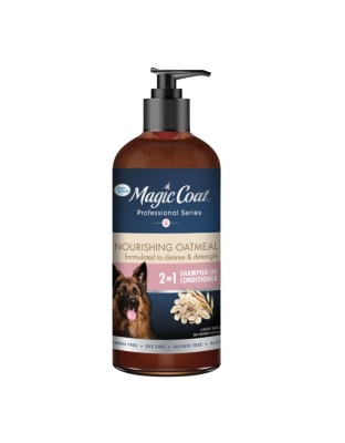 Four Paws Magic Coat Professional Series Nourishing Oatmeal 2 in 1 Dog Shampoo and Conditioner Two in One 1ea/16 Fl. Oz.