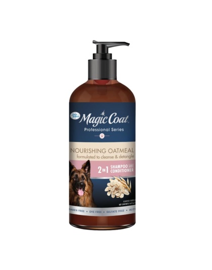 Four Paws Magic Coat Professional Series Nourishing Oatmeal 2 in 1 Dog Shampoo and Conditioner Two in One 1ea/16 Fl. Oz.