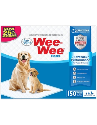 Four Paws Four Paws Wee-Wee Ultimate Attractant Dog Pee Pads with Grass Scent 1ea/10 ct