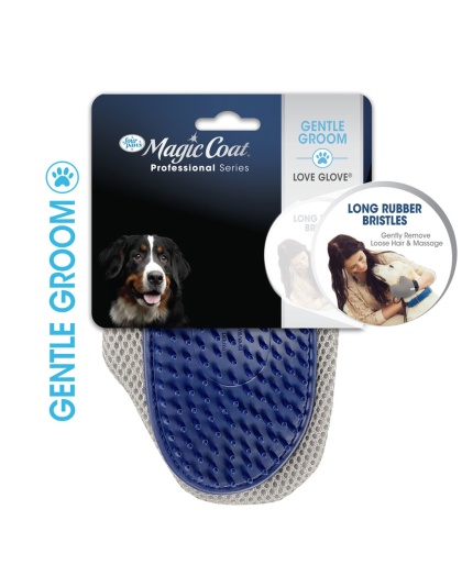 Four Paws Magic Coat Professional Series Love Glove Dog Grooming Mitt Grooming Mit 1ea/One Size