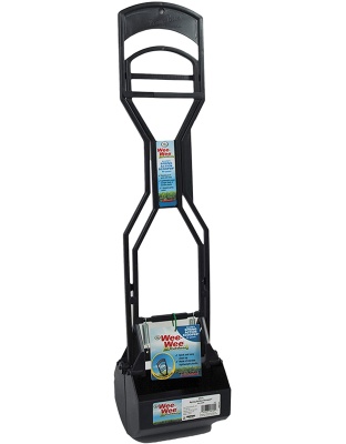 Four Paws Allen's Spring Action Dog Scooper For Grass Standard Black 1ea/5.13 in X 5.5 in X 24.75 in