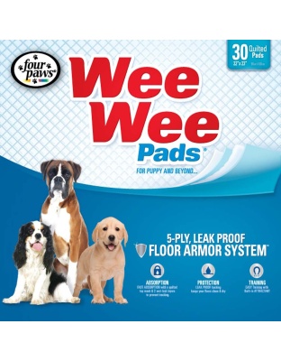 Four Paws Four Paws Wee-Wee Superior Performance Dog Pee Pads 1ea/30 ct, 22 in X 23 in