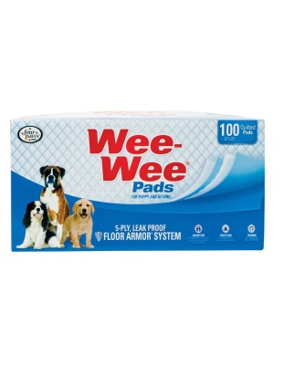 Four Paws Four Paws Wee-Wee Superior Performance Dog Pee Pads 1ea/100 ct Bag, 22 in X 23 in