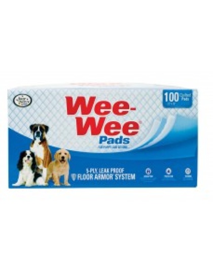 Four Paws Four Paws Wee-Wee Superior Performance Dog Pee Pads 1ea/100 ct Box, 22 in X 23 in