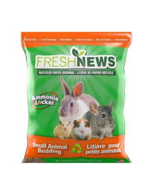 Fresh News Small Animal Bedding Gray 40 L