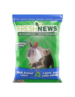 Fresh News Small Animal Litter Gray 20 L