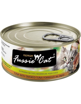 Fussie Cat Premium Tuna Smoked In Aspic 2.82oz. (Case of 24)