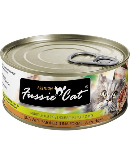 Fussie Cat Premium Tuna Smoked In Aspic 2.82oz. (Case of 24)