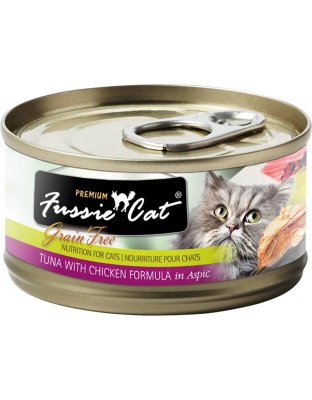 Fussie Cat Premium Tuna With Chicken 5.5oz. (Case of 24)