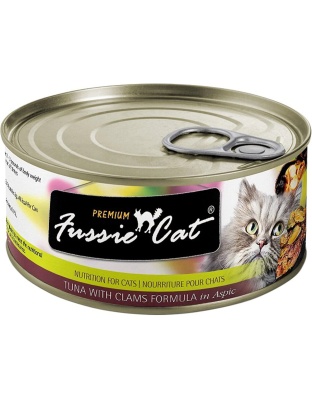 Fussie Cat Premium Tuna Clams  In Aspic 2.82oz. (Case of 24)
