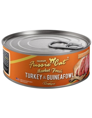 Fussie Cat Market Fresh Cc Turkey & Guinea Fowl Pate 5.5oz. (Case of 24)