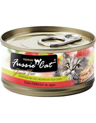 Fussie Cat Premium Tuna With Aspic 5.5oz. (Case of 24)