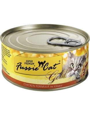Fussie Cat Gold Chicken Gravy  2.82oz. (Case of 24)