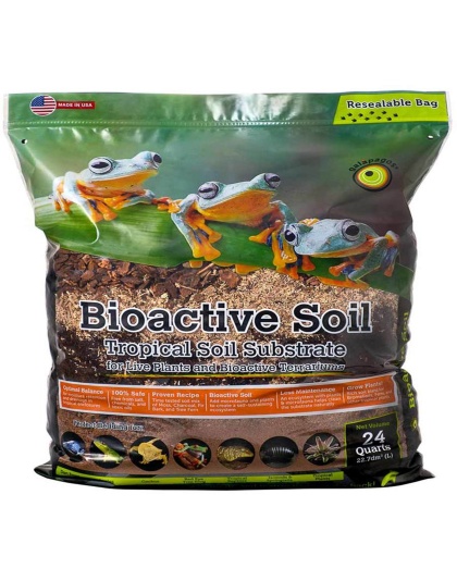 Galapagos Bioactive Tropical Soil Substrate Stand-Up Pouch 1ea/24 qt