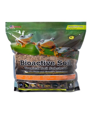 Galapagos Bioactive Tropical Soil Substrate Stand-Up Pouch 1ea/8 qt