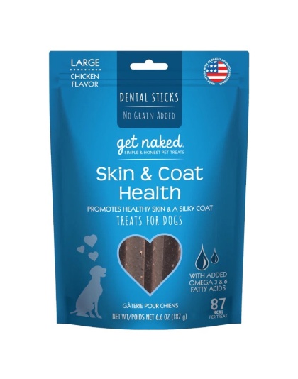 Get Naked Dog Grain-Free Skin and Coat Large 6.6 Oz.