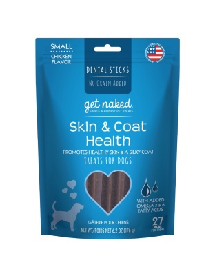Get Naked Dog Grain-Free Skin and Coat Small 6.2 Oz.