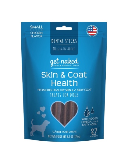 Get Naked Dog Grain-Free Skin and Coat Small 6.2 Oz.