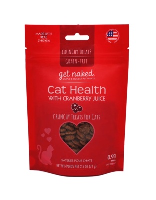 Get Naked Cat Health w/Cranberry Juice Grain-Free Cat Treats 1ea/2.5 oz