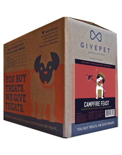 Givepet Dog Campfire Feast 9.5LB Bulk