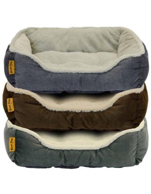 Good Dog Bolster Bed Assorted 1ea/21 in