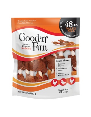 Good 'N' Fun Triple Flavor Kabob Chicken/Pork/Duck 48oz.